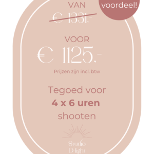 4x 6 uren voordeel